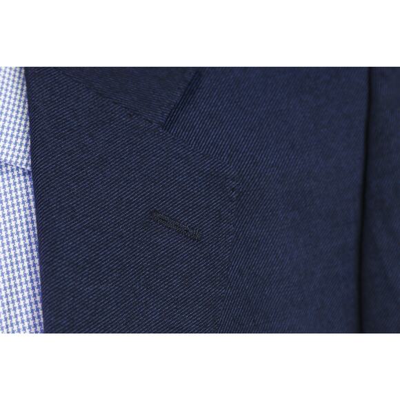 Zanella Blazer Malcom Midnight Blue 2-Btn Rayon Sportcoat 42L - Picture 5 of 9